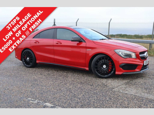 Mercedes-Benz CLA CLA 45 2.0 AMG CLA 45 4MATIC 4d 375 BHP