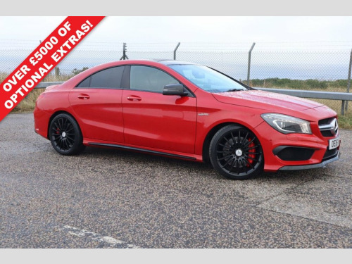 Mercedes-Benz CLA CLA 45 2.0 AMG CLA 45 4MATIC 4d 375 BHP