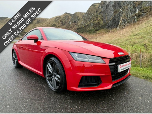 Audi TT  1.8 TFSI S line Coupe 3dr Petrol Manual Euro 6 (s/ 