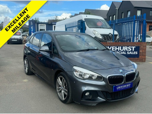 BMW 2 Series  1.5 218I M SPORT ACTIVE TOURER 5d AUTO 134 BHP