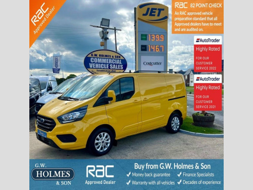 Ford Transit Custom  2.0 TDCI 340 130 BHP L1 H1 WITH TAILGATE **DIRECT 