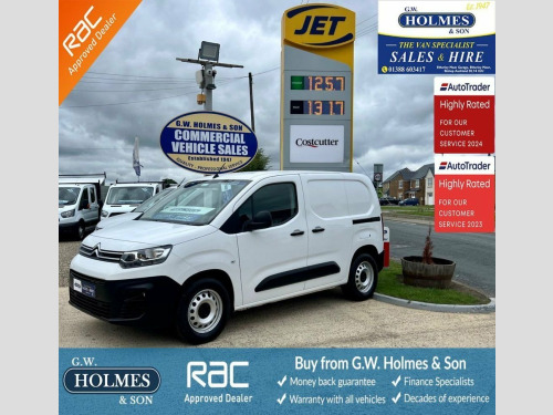 Citroen Berlingo  WORKER 1.5 BLUEHDI 100 BHP L1 H1 **DIRECT NHS CONT