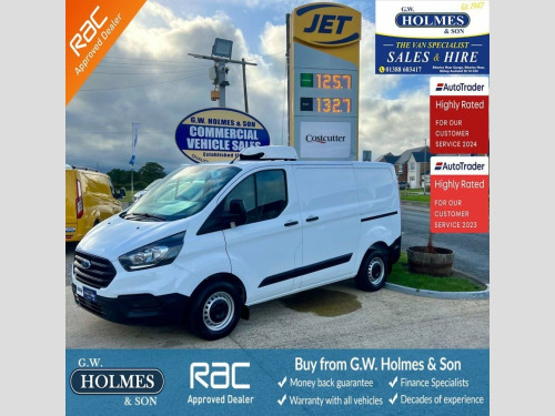 Ford Transit Custom  2.0 TDCI 300 130 BHP EURO 6 L1 H1 FRIDGE VAN **GAH