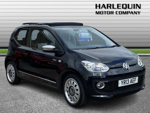 Volkswagen up!  1.0 up! Black Hatchback 3dr Petrol Manual Euro 5 (