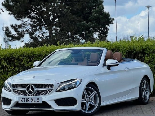 Mercedes-Benz C-Class  2.1 C250d AMG Line (Premium Plus) Cabriolet 2dr Di