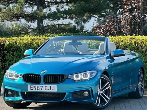 BMW 4 Series  2.0 420d M Sport Convertible 2dr Diesel Auto Euro 