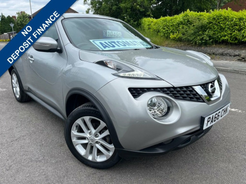 Nissan Juke  1.6 ACENTA XTRONIC 5d 117 BHP 6 MONTH WARRANTY inc