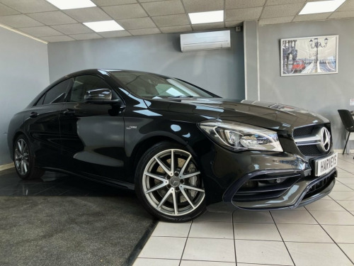 Mercedes-Benz CLA CLA 45 2.0 AMG CLA 45 4MATIC 4d 375 BHP £3610 Xtrs 