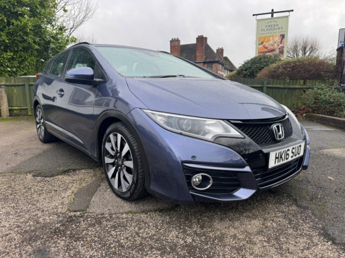 Honda Civic  1.8 i-VTEC SE Plus Tourer 5dr Petrol Auto Euro 6 (