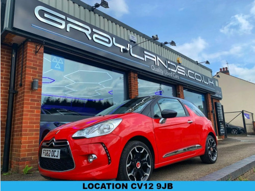 Citroen DS3  1.6 E-HDI DSTYLE PLUS 3d 90 BHP BLUETOOTH~PARK SEN