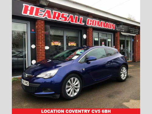 Vauxhall Astra GTC  1.4 SRI S/S 3d 118 BHP 2 KEYS~2 FORMER KEEPERS~DAS