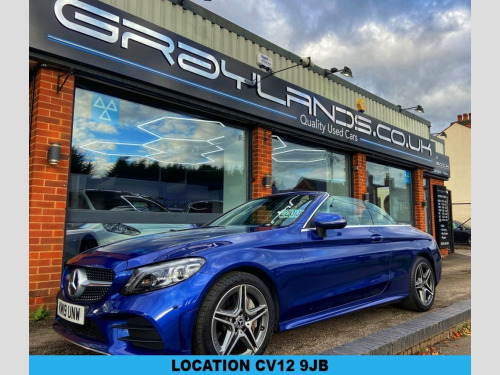 Mercedes-Benz C-Class  2.0 C300d AMG Line (Premium) Cabriolet 2dr Diesel 