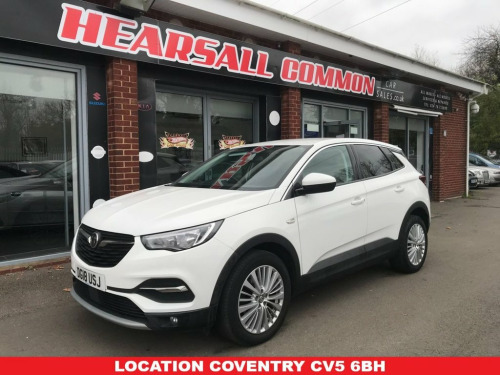 Vauxhall Grandland X  1.2 Turbo Sport Nav SUV 5dr Petrol Manual Euro 6 (