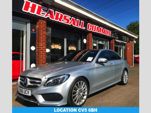 Mercedes-Benz C-Class C200 2.0 C200 AMG Line (Premium) Saloon 4dr Petrol 7G-T