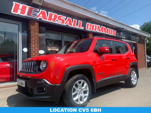 Jeep Renegade  2.0 MultiJetII Longitude SUV 5dr Diesel Manual 4WD