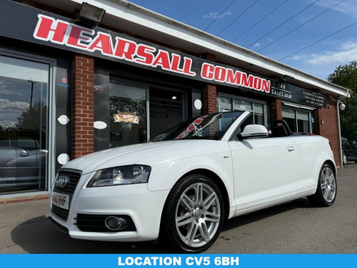 Audi A3 Cabriolet  1.6 TDI S line Convertible 2dr Diesel Manual Euro