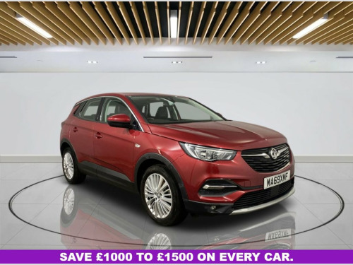 Vauxhall Grandland X  1.2 TECH LINE NAV S/S 5d 129 BHP | Extended Warran