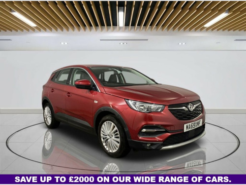 Vauxhall Grandland X  1.2 TECH LINE NAV S/S 5d 129 BHP | Extended Warran