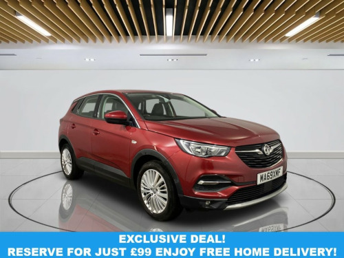 Vauxhall Grandland X  1.2 TECH LINE NAV S/S 5d 129 BHP | Extended Warran