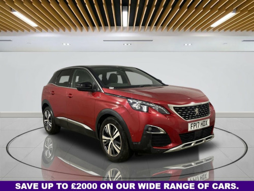 Peugeot 3008 Crossover  1.2 PURETECH S/S GT LINE 5d 130 BHP | Extended War