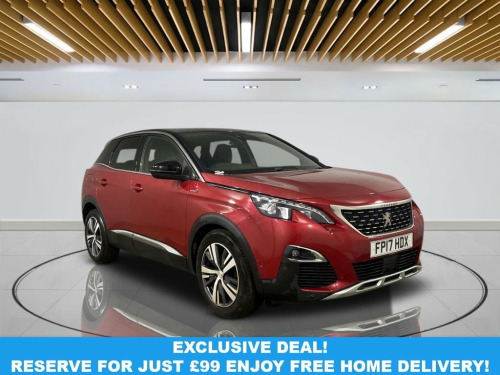 Peugeot 3008 Crossover  1.2 PURETECH S/S GT LINE 5d 130 BHP | Extended War