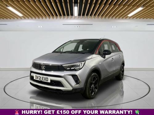Vauxhall Crossland  1.2 SRI NAV 5d 129 BHP | Extended Warranties| AA C