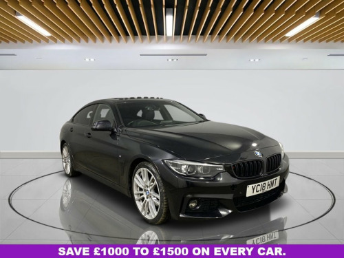 BMW 4 Series  2.0 430I M SPORT GRAN COUPE 4d 248 BHP *CLICK *RES