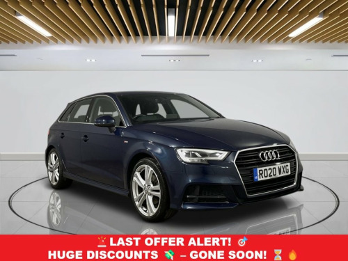 Audi A3  1.5 SPORTBACK TFSI S LINE 5d 148 BHP | Extended Wa