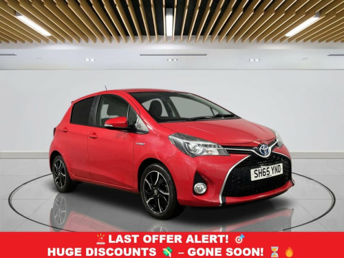 Toyota Yaris  1.5 VVT-I DESIGN M-DRIVE S 5d 73 BHP | Extended Wa
