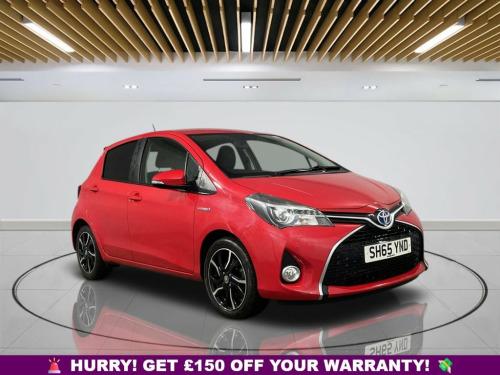 Toyota Yaris  1.5 VVT-I DESIGN M-DRIVE S 5d 73 BHP | Extended Wa