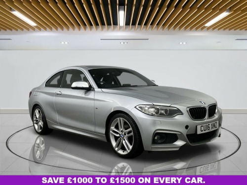 BMW 2 Series  2.0 220D M SPORT 2d 188 BHP | Extended Warranties|