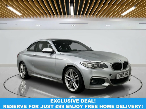 BMW 2 Series  2.0 220D M SPORT 2d 188 BHP | Extended Warranties|