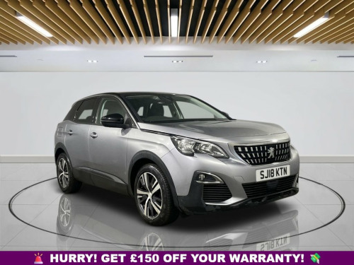 Peugeot 3008 Crossover  1.6 BLUEHDI S/S ACTIVE 5d 120 BHP | Extended Warra