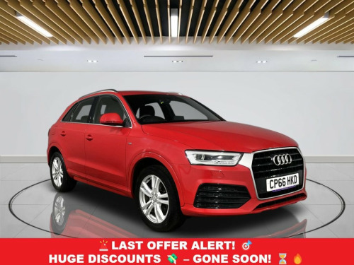 Audi Q3  1.4 TFSI S LINE NAVIGATION 5d 148 BHP | Extended W