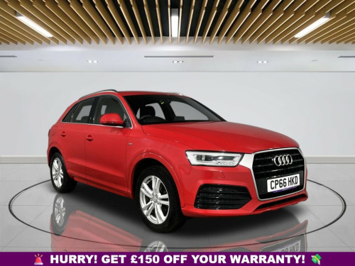 Audi Q3  1.4 TFSI S LINE NAVIGATION 5d 148 BHP | Extended W