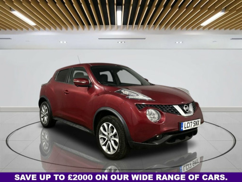 Nissan Juke  1.6 Tekna SUV 5dr Petrol XTRON Euro 6 (117 ps)