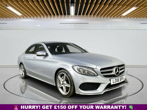 Mercedes-Benz C-Class  2.1 C220d AMG Line Saloon 4dr Diesel G-Tronic+ Eur