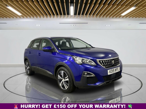 Peugeot 3008 Crossover  1.5 BLUEHDI S/S ACTIVE 5d 129 BHP | Extended Warra