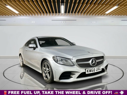 Mercedes-Benz C-Class C300 2.0 C300 AMG Line (Premium) Coupe 2dr Petrol G-Tro