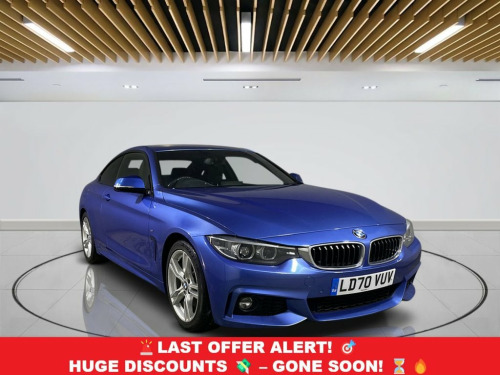 BMW 4 Series  2.0 430i GPF M Sport Coupe 2dr Petrol Auto Euro 6 