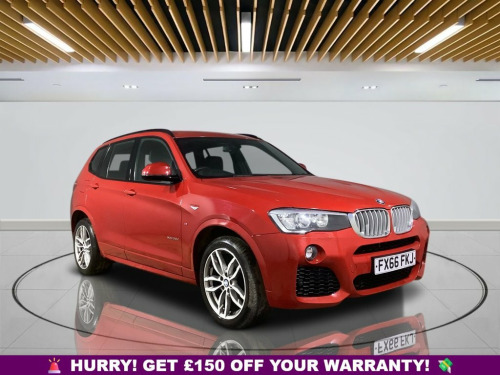 BMW X3  3.0 35d M Sport SUV 5dr Diesel Auto xDrive Euro 6 