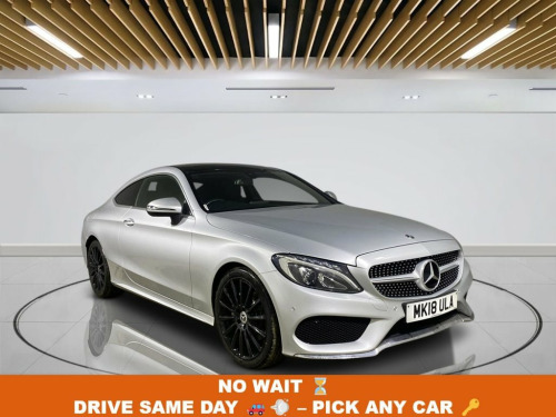 Mercedes-Benz C-Class  2.1 C220d AMG Line (Premium) Coupe 2dr Diesel G-Tr