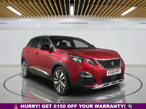 Peugeot 3008 Crossover  1.2 PureTech GT Line Premium SUV 5dr Petrol Manual