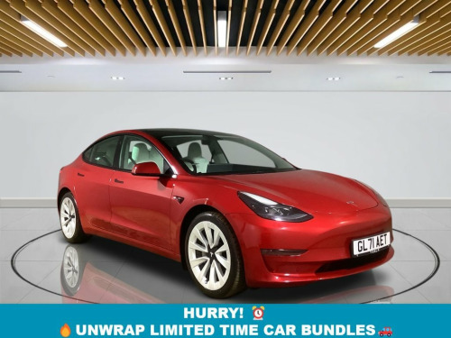 Tesla Model 3  (Dual Motor) Long Range Saloon 4dr Electric Auto 4