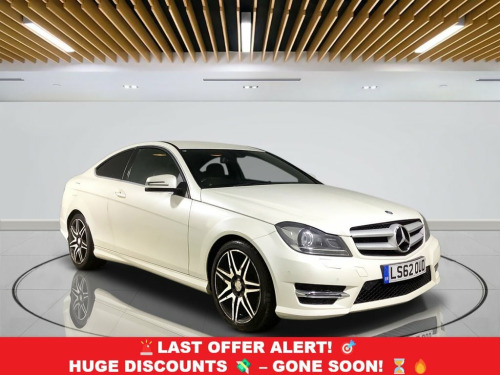 Mercedes-Benz C-Class C250 1.8 C250 BlueEfficiency AMG Sport Plus Coupe 2dr P