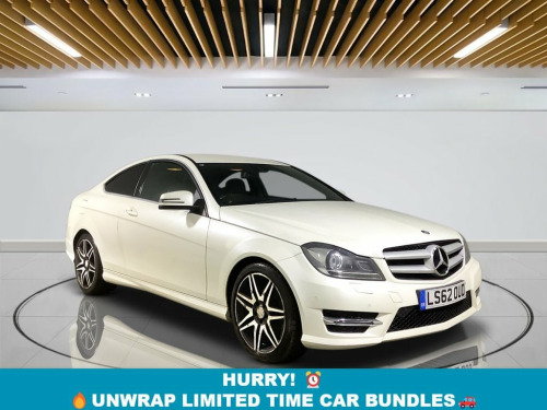 Mercedes-Benz C-Class C250 1.8 C250 BlueEfficiency AMG Sport Plus Coupe 2dr P