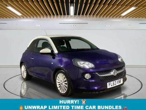 Vauxhall ADAM  1.4 ecoFLEX 16v GLAM Hatchback 3dr Petrol Manual E