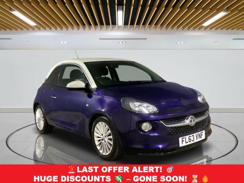 Vauxhall ADAM  1.4 ecoFLEX 16v GLAM Hatchback 3dr Petrol Manual E