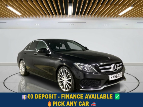 Mercedes-Benz C-Class  2.1 C220d AMG Line (Premium) Saloon 4dr Diesel 7G-
