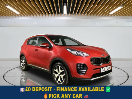 Kia Sportage  1.6 T-GDi GT-Line SUV 5dr Petrol Manual AWD Euro 6